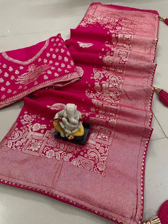 *Brand of women choice*

💃 Beautiful Banarasi  cotton silk saree...... uploaded by ShopiStyle on 7/3/2023