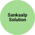Business logo of Sankaalp solution