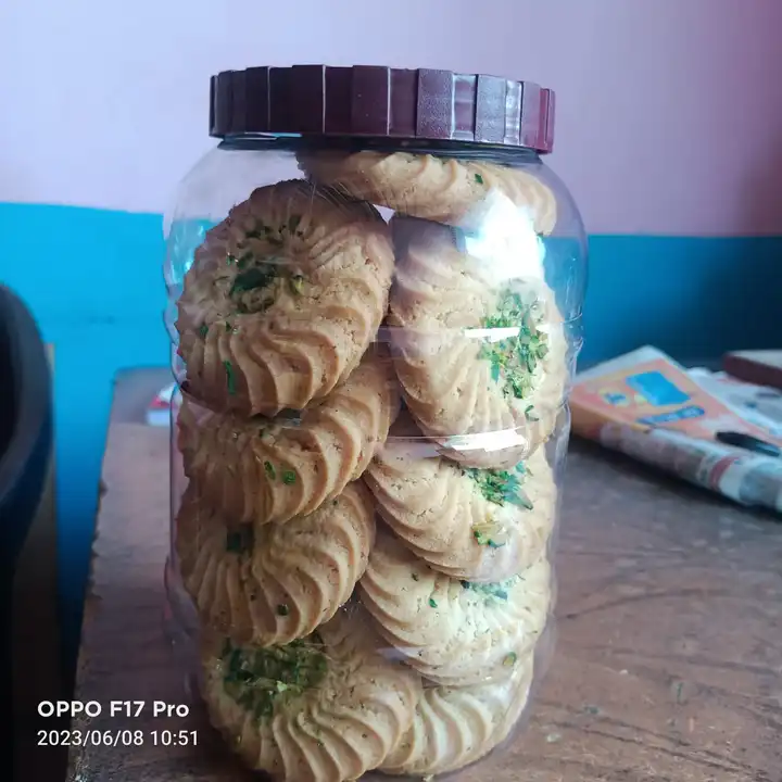 Pista badam cookies uploaded by Pihu Food Products on 7/3/2023