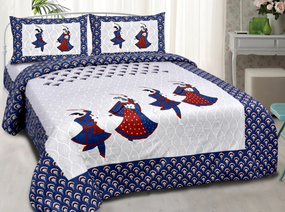 Double Bedsheets 1 bedsheets 2 Pillow cover  uploaded by business on 7/3/2023