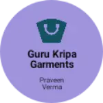 Business logo of Guru kripa garments