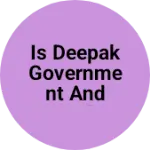Business logo of Is deepak government and ready made 