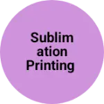 Business logo of Sublimation printing