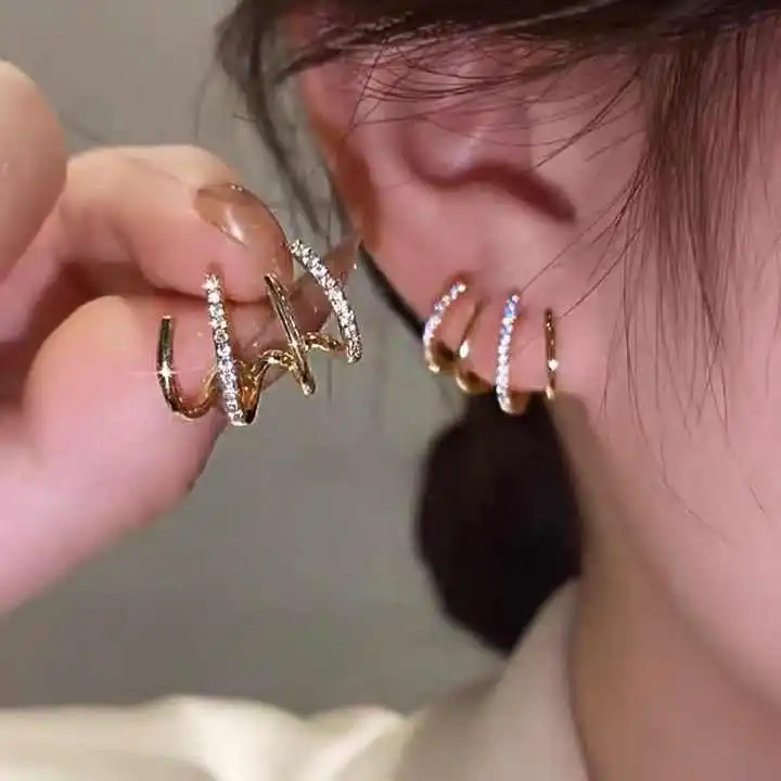 Korean earrings  uploaded by business on 7/3/2023