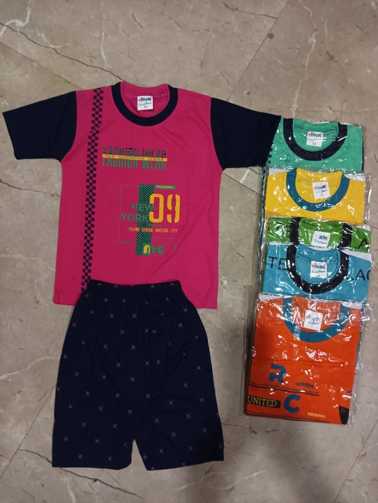 Kids t-shirt Nekar set uploaded by Lavanya's on 7/3/2023