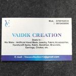 Business logo of Vaidik creation 