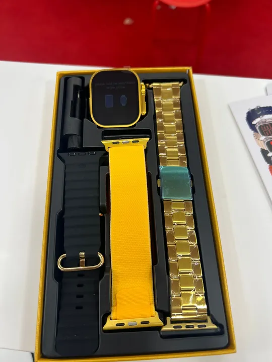 G9 ultra smart watch gold new edition  uploaded by B.S. ENTERPRISE ( BABUSINGH RAJPUROHIT) on 7/3/2023