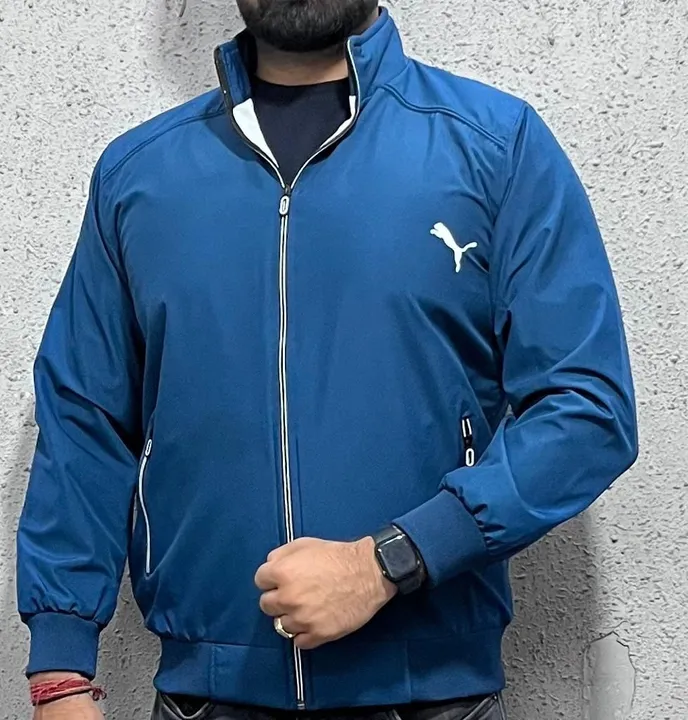 Windcheater winter wear puma jacket  uploaded by Panther garments - manufacturing  on 7/3/2023
