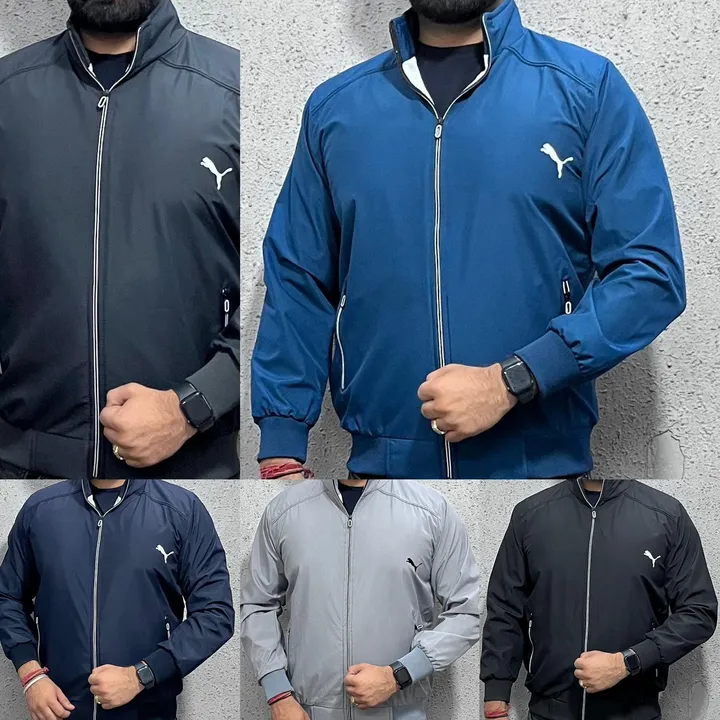 Windcheater winter wear puma jacket  uploaded by Panther garments - manufacturing  on 7/3/2023