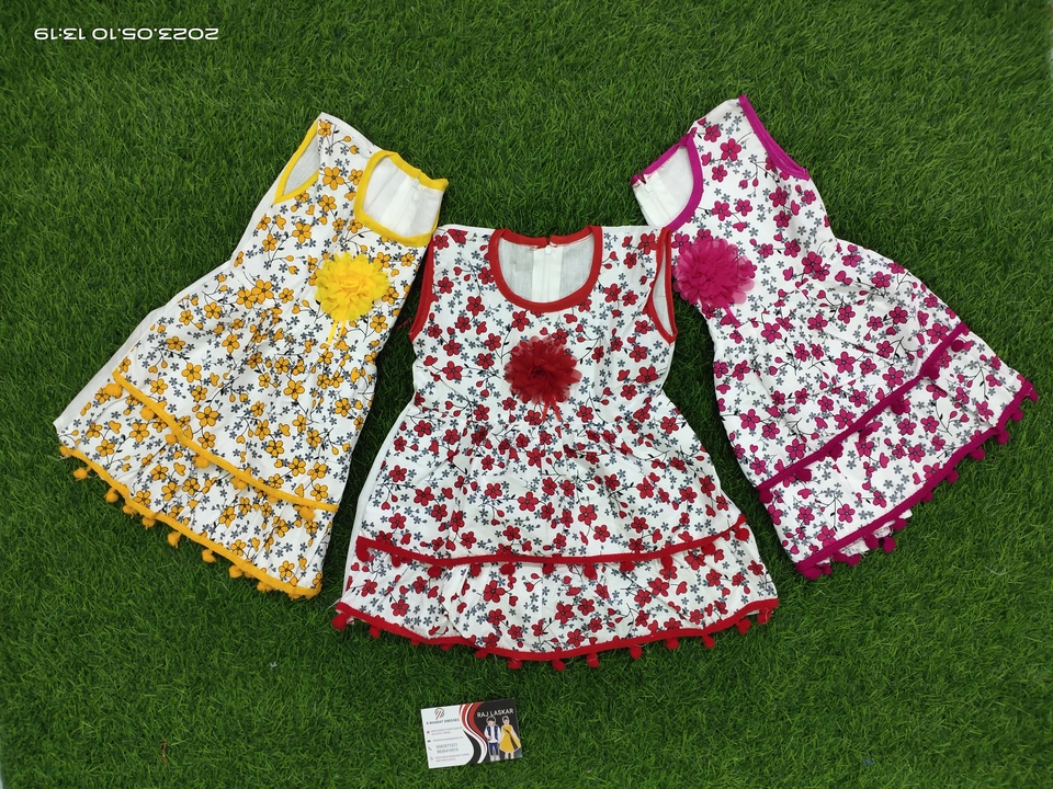 100%cotton frock  uploaded by business on 7/3/2023