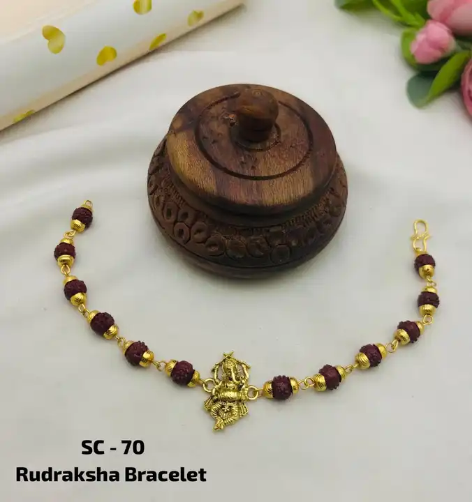 Rudraksha bracelet  uploaded by Shreevari fashion on 7/3/2023