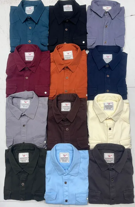 *COD AVAILABLE*  *PRIME RFD DOUBLE POCKET SHIRT*  *SIZE – M38, L40, XL42*  *COLOR – 12*  ORDER NOW - uploaded by Tredencias (Shirt Manufacturer) on 7/3/2023