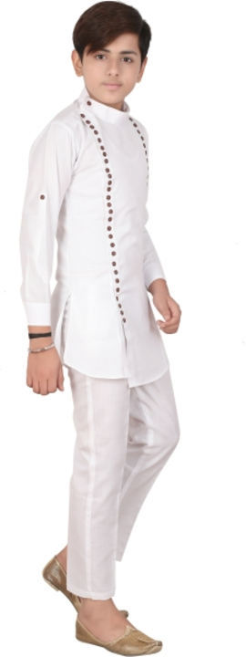 Kids Ethnic wear, Kurta Payjama, Festival Kurta Payjama, Boys Kurta, Fancy Kurta,cotton kurta uploaded by Trinity House  on 7/3/2023