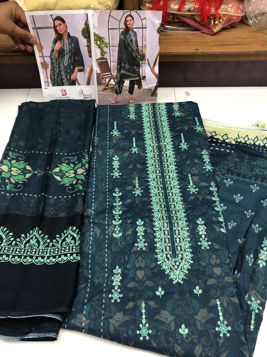 BIN SAEED LAWN COLLECTION VOL-04
*( a collection of embroidered lawn duppta )*

TOP PURE LAWN PRINT  uploaded by Ahmed fashion on 7/3/2023