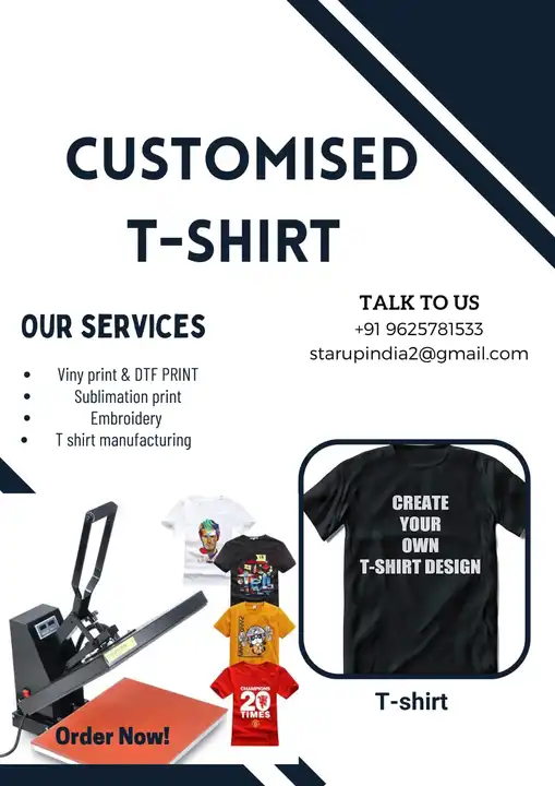 CUSTOM T shirts  uploaded by business on 7/3/2023