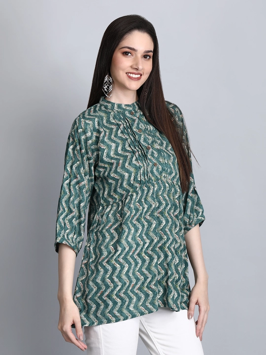 Tunic Top Rayon Printed  uploaded by SHUKRANA on 7/3/2023