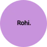 Business logo of Rohi.