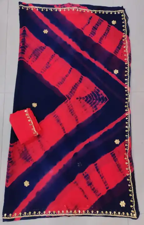 🔱🔱🔱🕉️🕉️🕉️🔱🔱🔱

          New lunching

         gota Patti

👉Pure semi sifon fabric

👉 orz uploaded by Gotapatti manufacturer on 7/4/2023