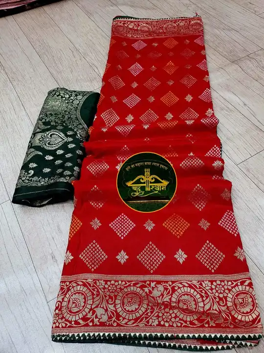 🥰🥰Original product🥰🥰


👉 Russian Dola fabric  with beautiful mx zari  border💃🏻💃🏻
👉🏻👉🏻 N uploaded by Gotapatti manufacturer on 7/4/2023