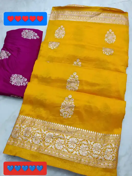 💖💖new Launching💖💖



🥰🥰big sele pure Dhola silk with beautiful rose 🌹 zari waiving saree🥰🥰c uploaded by Gotapatti manufacturer on 7/4/2023