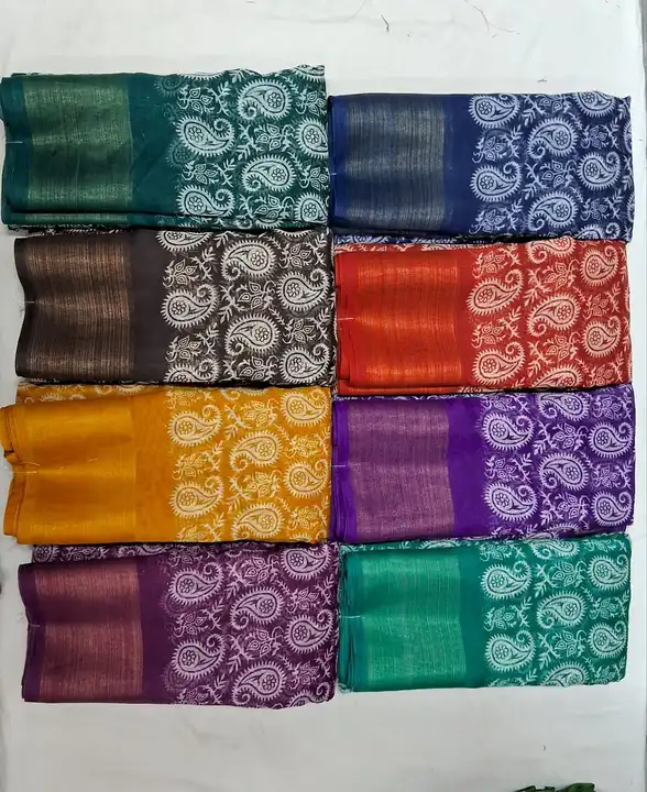 Cotton saree  uploaded by Maa yashoda creation on 7/4/2023
