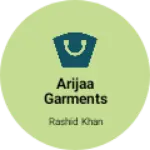 Business logo of Arijaa garments