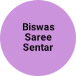 Business logo of Biswas saree sentar