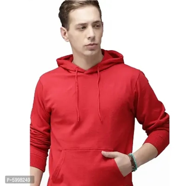 Solid Long Sleeves Hoodie Sweatshirt uploaded by wholsale market on 7/4/2023