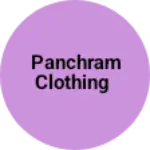 Business logo of Panchram clothing
