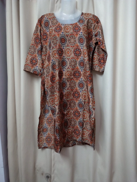 Printed Kurti uploaded by Fashion Door on 7/4/2023