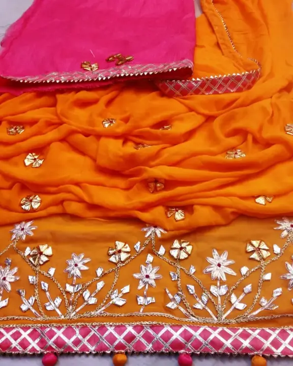 Product uploaded by Jaipuri wholesale gotta patti kurtis nd sarees on 7/4/2023