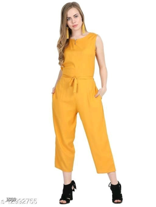 Solid Jumpsuit Fabric Butter Crepe For Women
 uploaded by I. R. FASHION on 7/4/2023