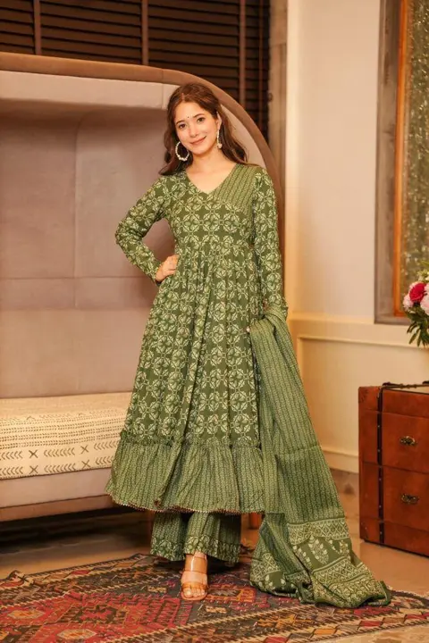 Anarkali suit  uploaded by Aleexa Outlet on 7/4/2023