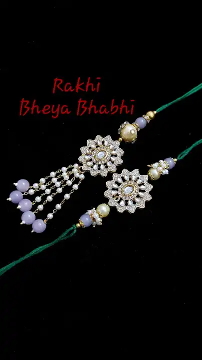 New 😍 Rakhi collection uploaded by Pragya Handicraft  on 7/4/2023