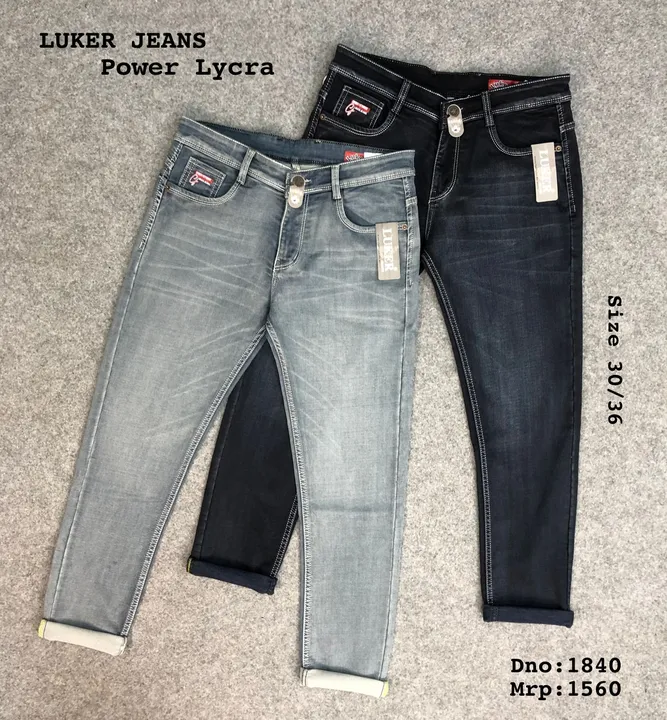 Luker jeans uploaded by Naba Enterprise  on 7/4/2023
