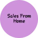Business logo of Sales from home