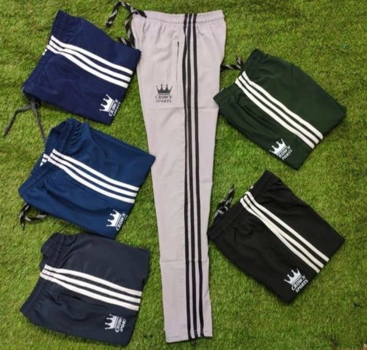 Ns laycra track pants in side strip adidas lock multi color  uploaded by Crown sports  on 7/4/2023