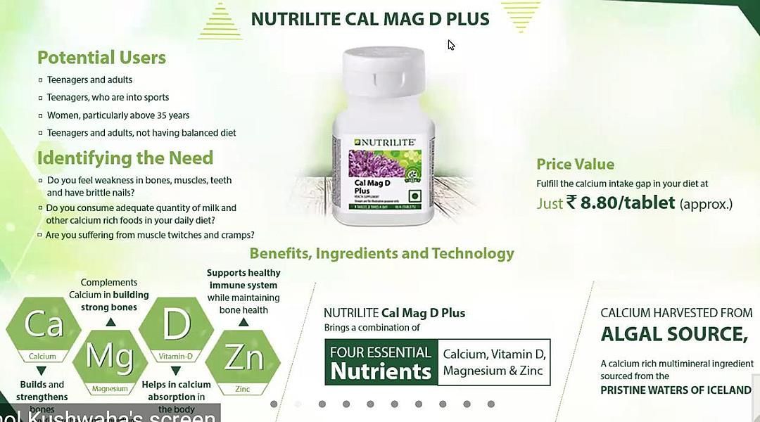Nutrilite Cal Mag D uploaded by business on 7/15/2020