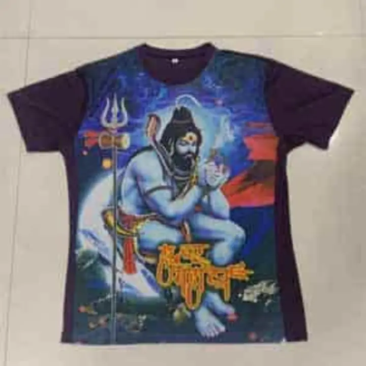 Mahakal kawad tshirt 👕  uploaded by R.S.G Readymade , Shani cloth house  on 7/4/2023