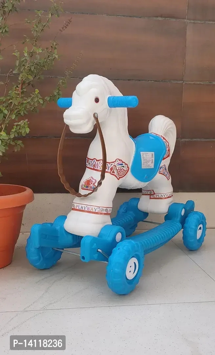 Toy HORSE ROCKER AND RIDER  uploaded by business on 7/4/2023