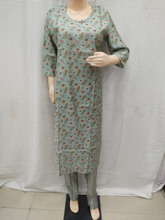 Straight kurti pant uploaded by Sushil prints on 7/4/2023