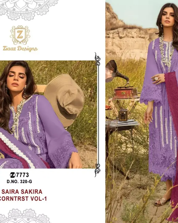 Ziaaz Designs -brand that speaks for itself❤️  


Codes 320 Semi stitched colours

🌺Cambric cotton  uploaded by Ahmed fashion on 7/4/2023