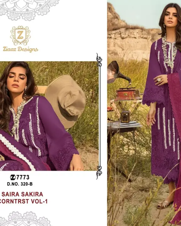 Ziaaz Designs -brand that speaks for itself❤️  


Codes 320 Semi stitched colours

🌺Cambric cotton  uploaded by Ahmed fashion on 7/4/2023