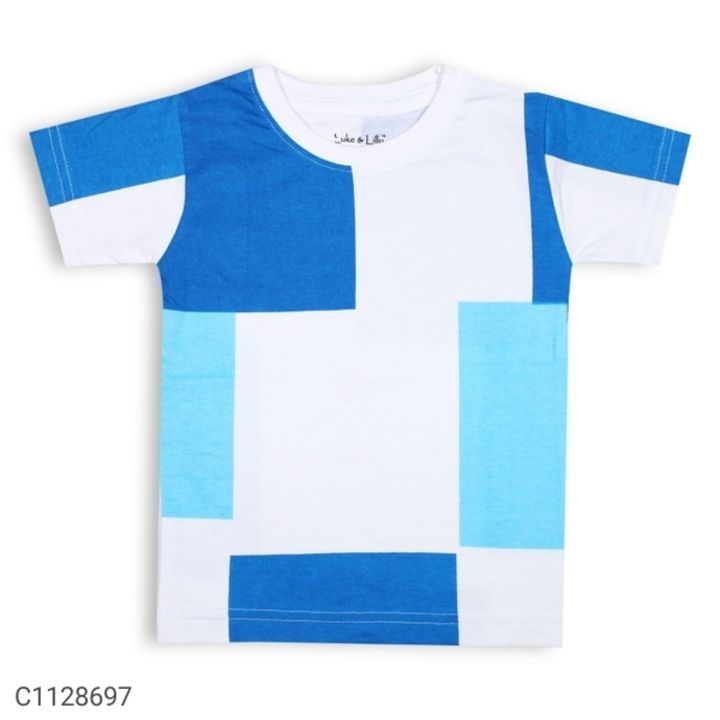 Product image of BOYS PRINTED STRIPPED T-SHIRTS, price: Rs. 285, ID: boys-printed-stripped-t-shirts-91d48e0b