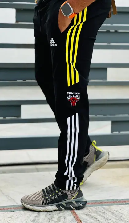 Ns 8 % lycra 3 stripe Adidas trackpants for mens  uploaded by Shrey creation  on 7/4/2023