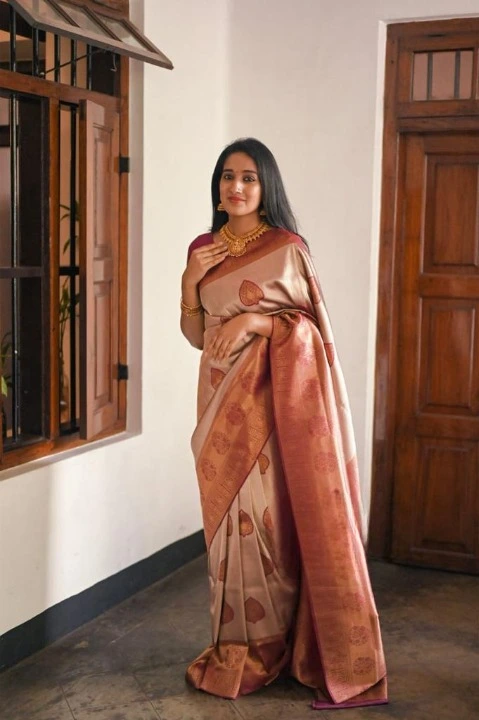 Rich pallu with allover⁸ flower buti design saree  uploaded by DHANANJAY CREATIONS on 7/4/2023