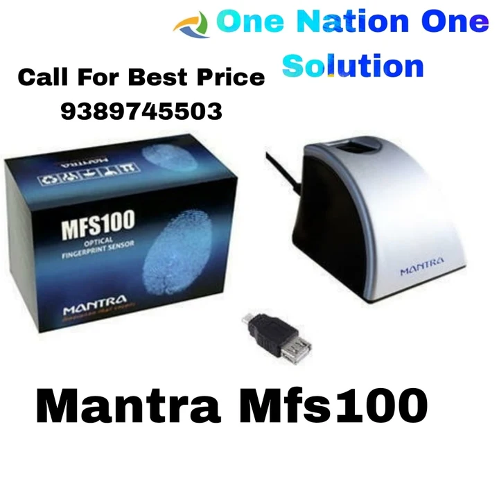 Mantra MFS100 uploaded by One Nation One Solution on 7/4/2023
