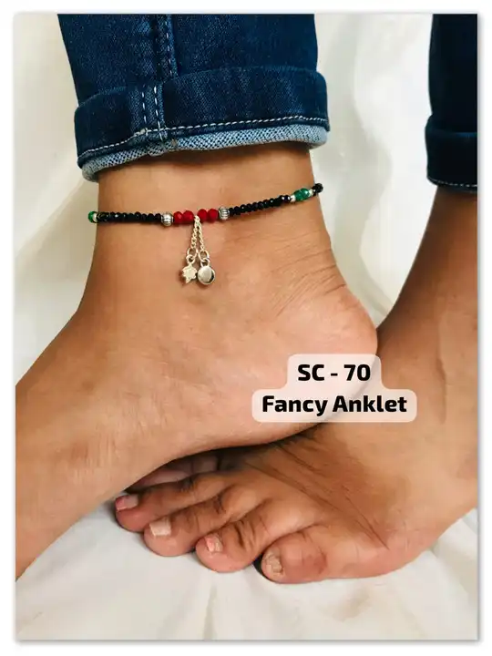 Fancy anklet uploaded by Shreevari fashion on 7/4/2023