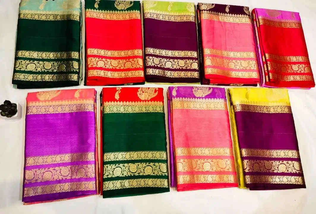 Banarasi wam silk saree uploaded by Banaras art silk on 7/4/2023