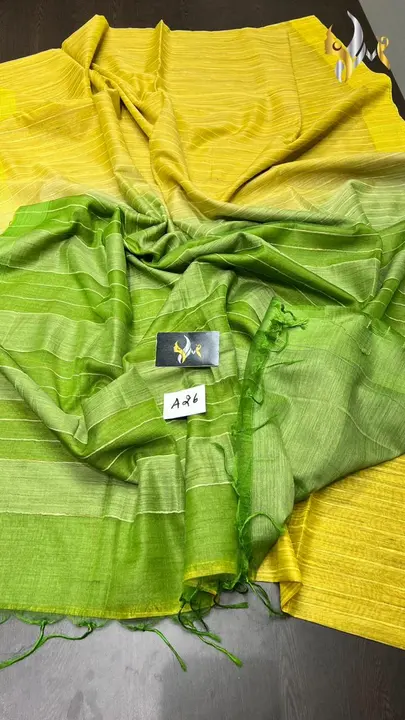 Kota bamboo silk saree uploaded by business on 7/4/2023